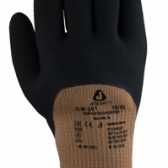 Hunter Перчатки Jeta Safety трикотажные из синтетических нитей с начесом с латексным покрытием на 3/4