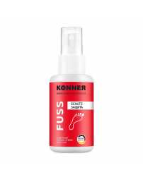 Лосьон-спрей с противогрибковым действием для защиты кожи ног KÖNNER FUSS