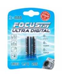 Батарейка щелочная FOCUSRAY ULTRA DIGITAL LR03/BL2