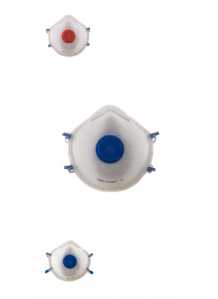 Фото Респиратор противоаэрозольный Бриз-1104-2К FFP1, FFP2, FFP3 с клапаном
