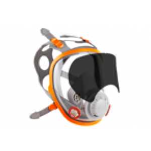 Защитная самоклеящаяся пленка затемненная для полнолицевой маски Jeta Safety 5950