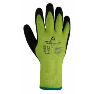 Viking Frost Перчатки Jeta Safety трикотажные из синтетических нитей с начесом с латексным покрытием ладонной части
