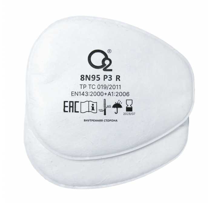 О2 8N95 Предфильтр P3 О2 8N95 Предфильтр P3