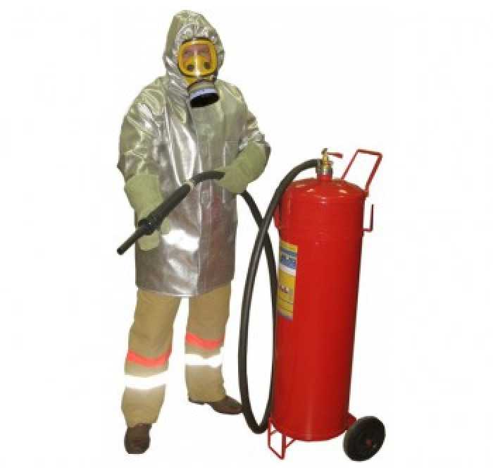 Плащ метализированный комплекта защитной экипировки пожарного-добровольца (КЗЭПД) «Шанс»-Д