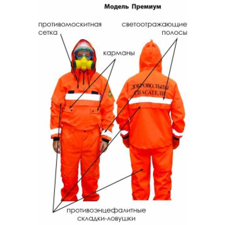 Фото Одежда пожарного добровольца «Шанс» (Премиум)